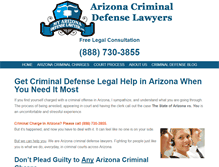 Tablet Screenshot of myarizonadefenselawyer.com